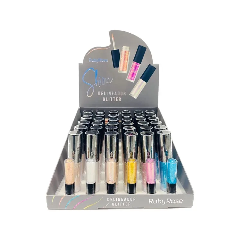 RUBY ROSE DELINEADOR GLITTER HB8416 BOX36