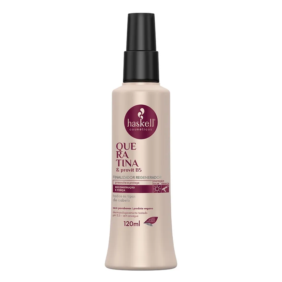 HASKELL FINALIZADOR 120ML QUERATINA REGENERADOR