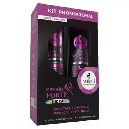 HASKELL SH 500ML + COND 300ML CAVALO HIDRA