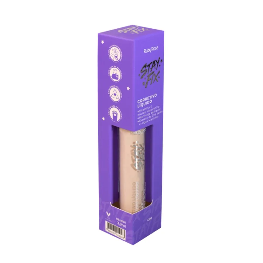 RUBY ROSE CORRETIVO LIQ STAY FIX C00 HB912-1