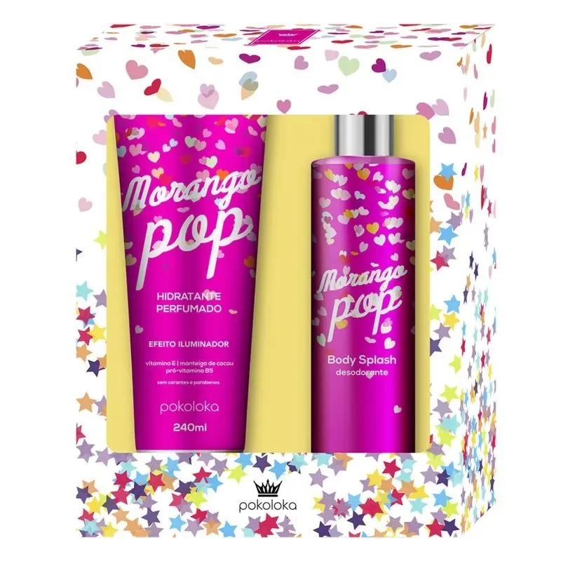 POKOLOKA KIT LOKASILVER 240ML MORANGO POP