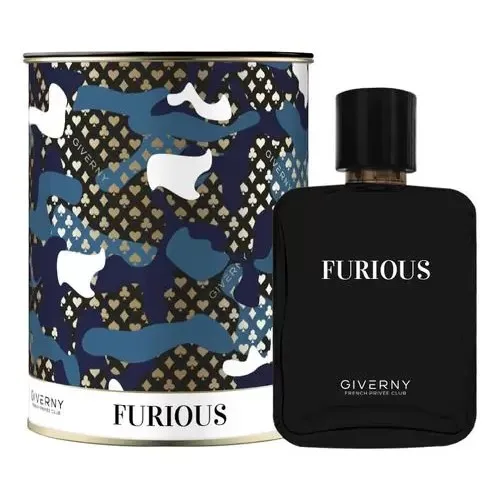 GIVERNY PERFUME 100ML FURIOUS LATA TESTER