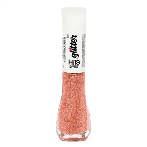 HITS ESM 8ML DIAMANTE GLITTER ROSA ETERNO