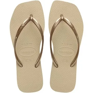 HAVAIANAS SLIM SQUARE 37/38 AREIA