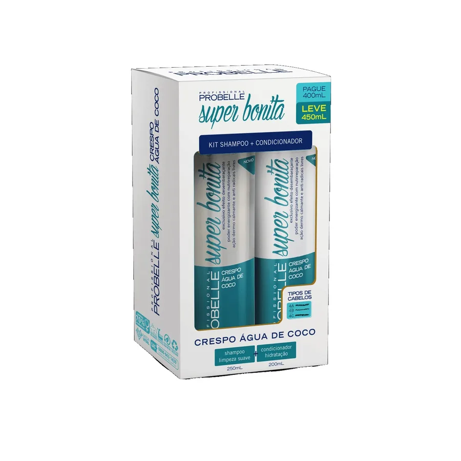 PROBELLE KIT SH+COND 2L S. BONITA AGUA DE COCO