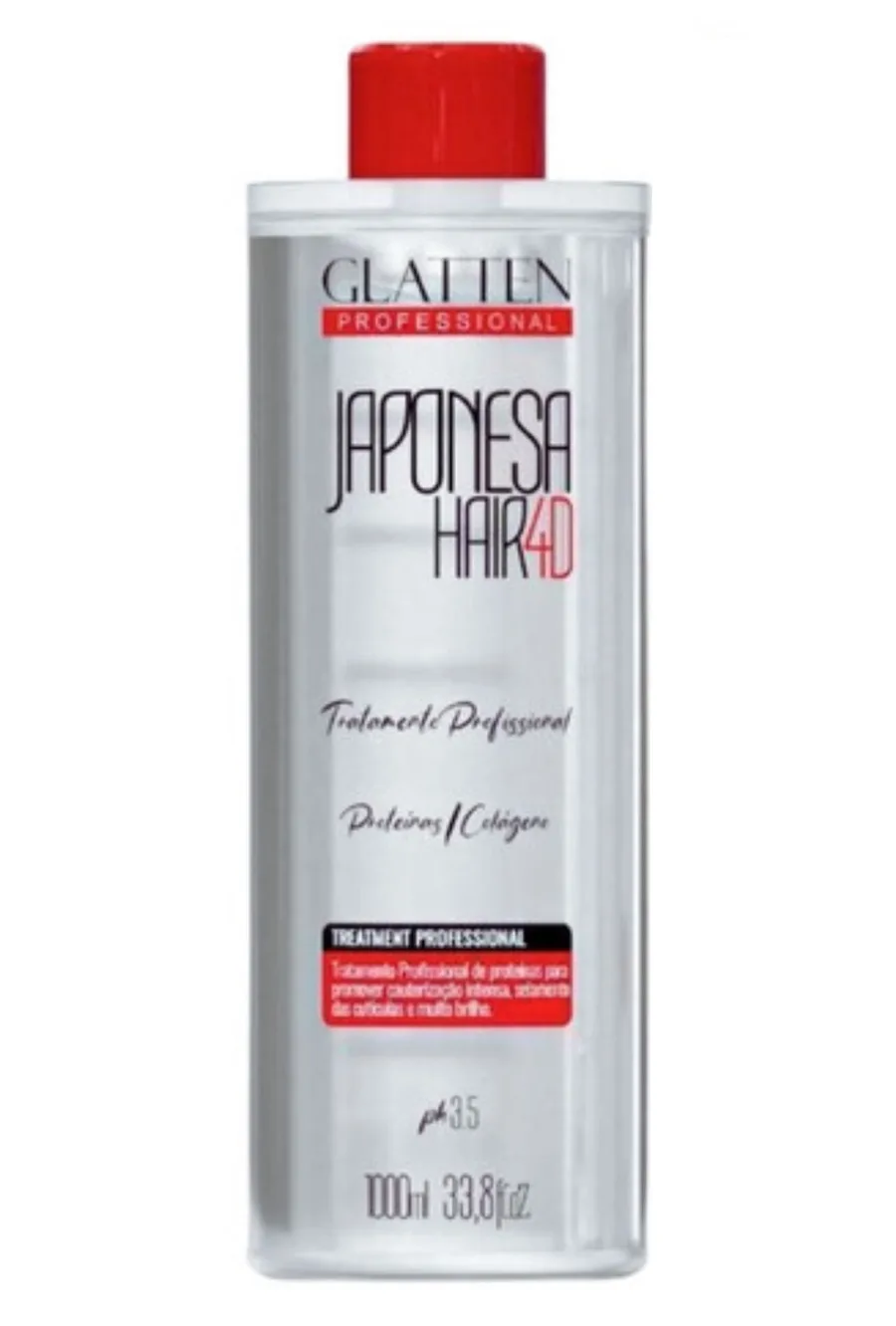 GLATTEN PROGRESSIVA 1L JAPONESA HAIR 4D