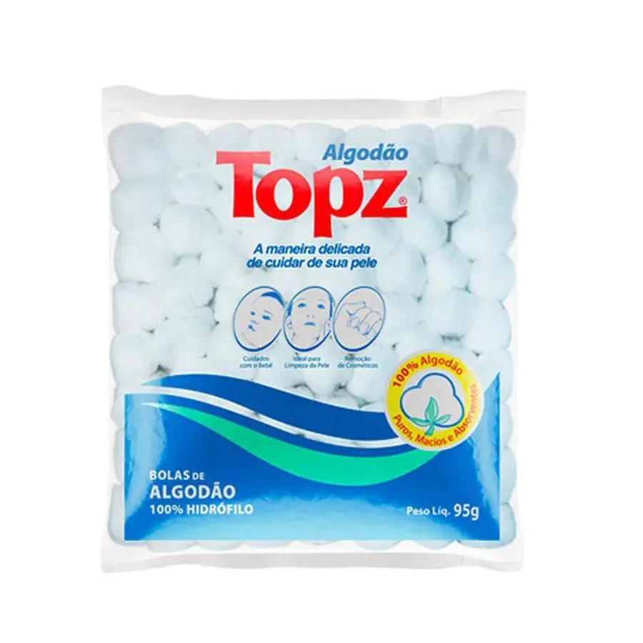 TOPZ ALGODAO SC 95G BOLAS