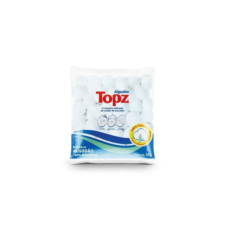 TOPZ ALGODAO SC 50G BOLAS