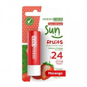 DERMACHEM SUN P.LABIAL 24FPS 3,5G MORANGO