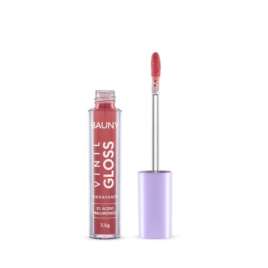BAUNY GLOSS 4ML VINIL NUDE CARAMELO BE FREE