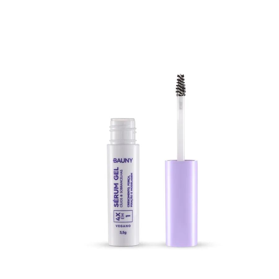 BAUNY SERUM GEL 3,5G 4X1 CILIOS E SOBRANCELHAS