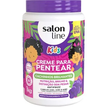 S.LINE CR 1KG COND KIDS CACHINHOS BRILHANTES UVA