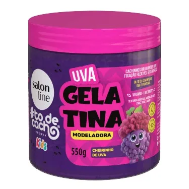 S.LINE GELATINA KIDS MODELADORA 550G UVA