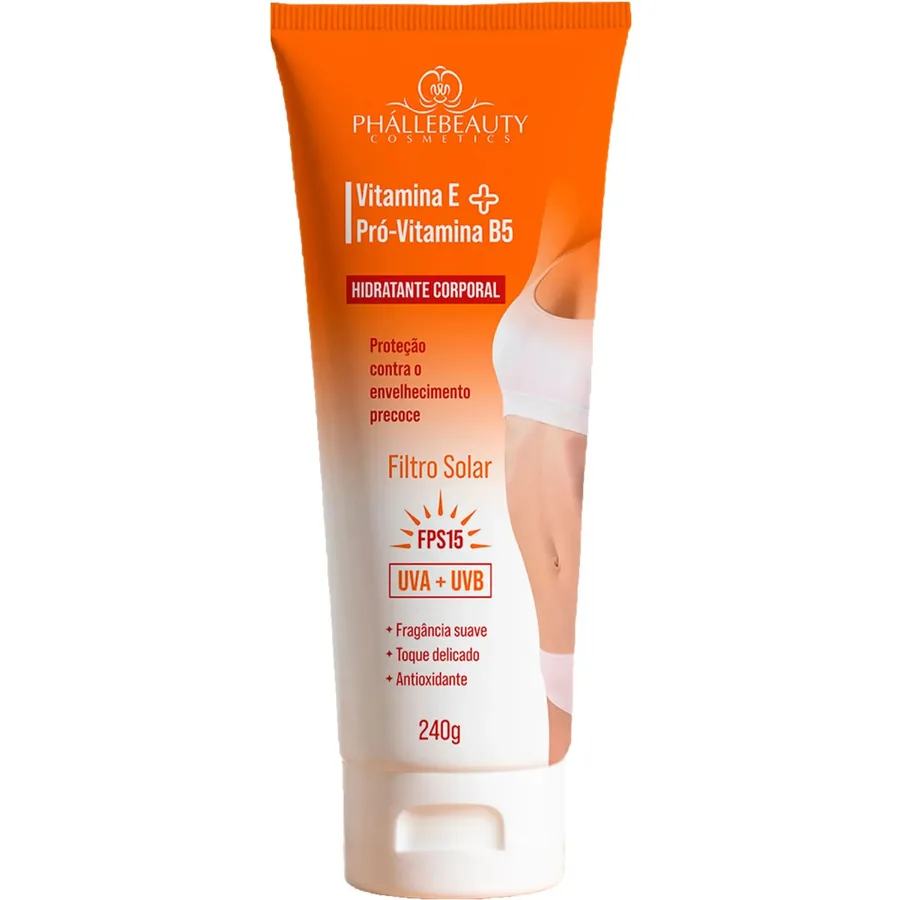 PHALLEBEAUTY HIDRATANTE CORPORAL 280G VITAMIN E+B5
