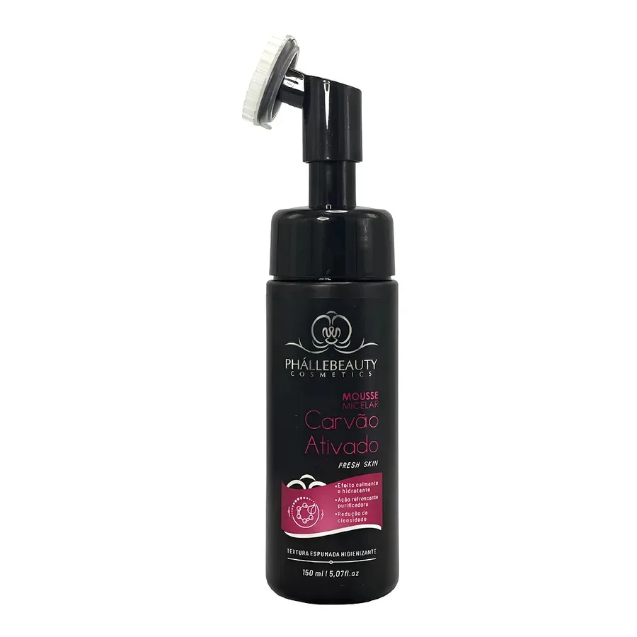 PHALLEBEAUTY MOUSSE 150ML MICELAR CARVAO ATIVADO