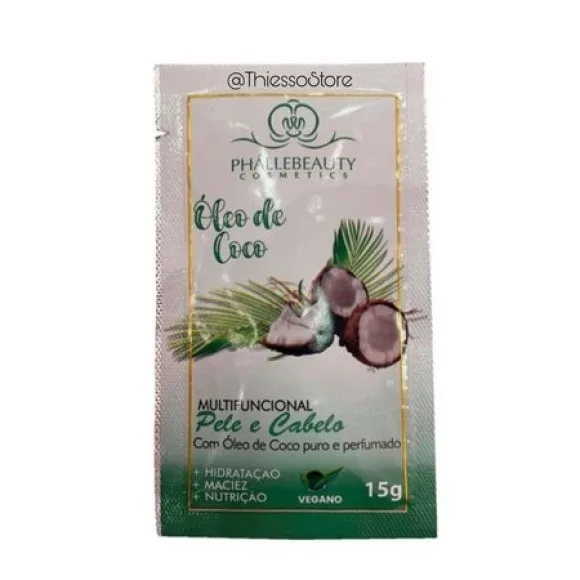 PHALLEBEAUTY OLEO COCO CABELO E PELE BOX40