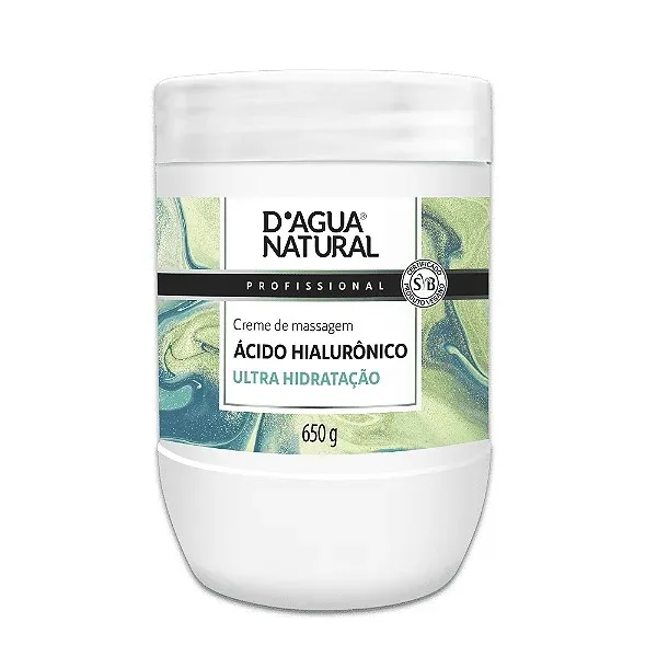 DAGUA N. CREME CORPORAL 650G ACIDO HIALURONICO