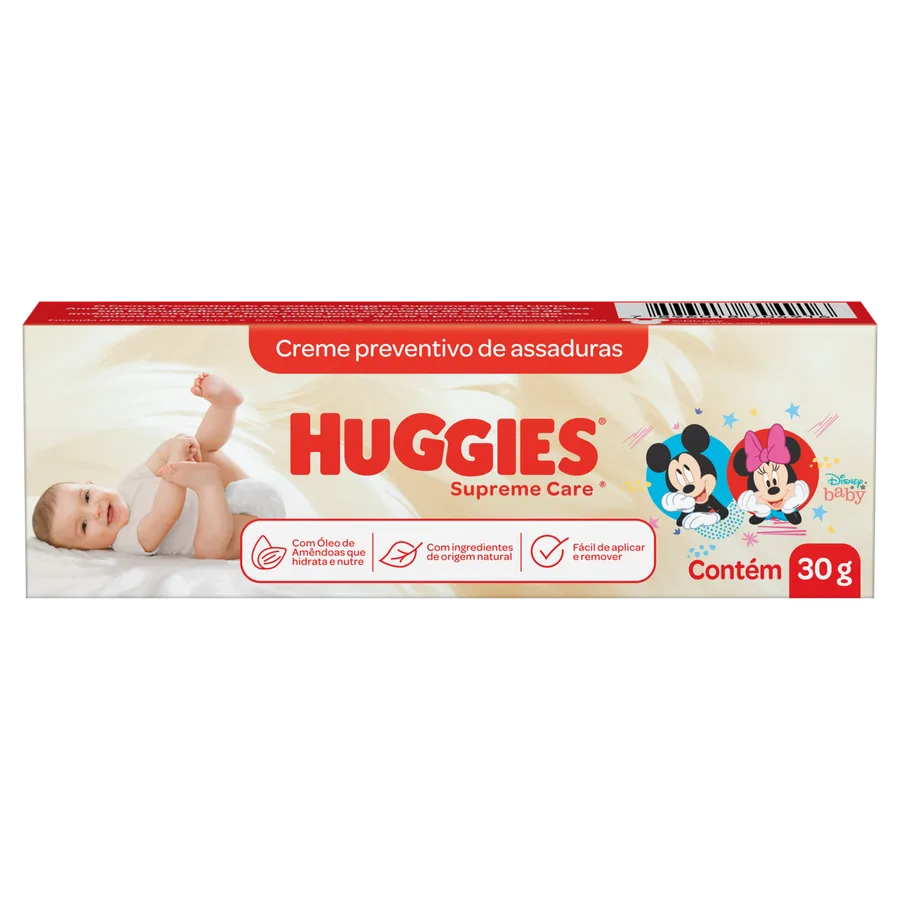 HUGGIES CREME ASSADURA 30G AMENDOAS