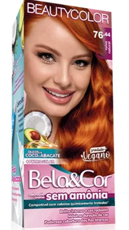 BEAUTY COLOR KIT COLOR B&C S/A 76.44 RUIVO NATURAL