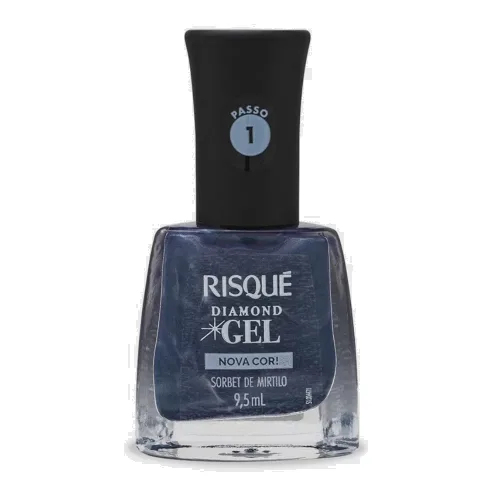 RISQUE ESM 9,5ML DIAMOND GEL SOBERT MIRTILO