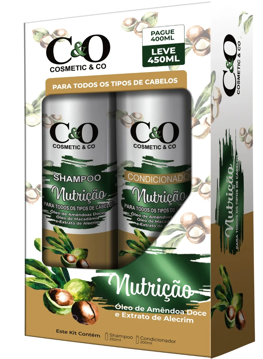 C&O KIT SH 250ML+COND 200ML NUTRICAO
