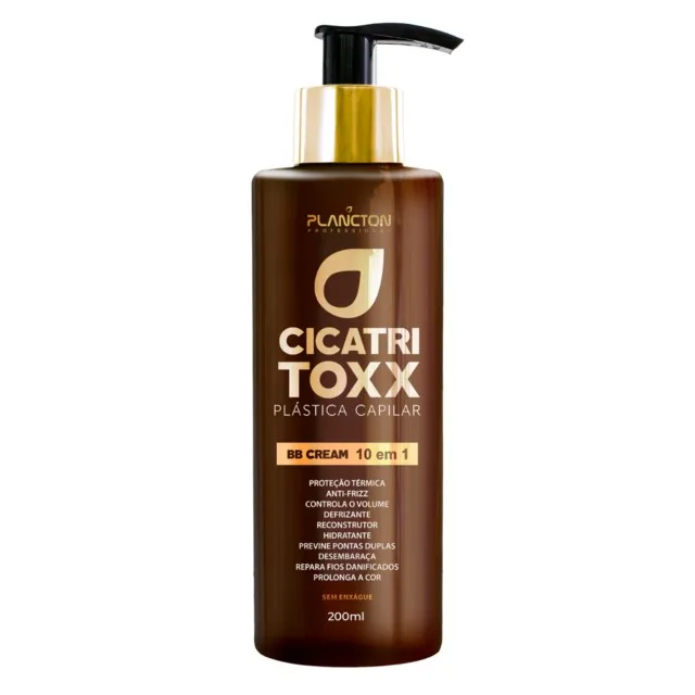 PLANCTON PLASTICA CAP 200ML CICATRITOXX BB 10 EM 1