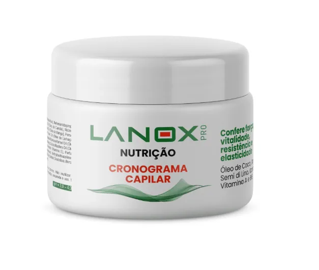 LANOX MASC 250G CRONOGRAMA CAPILAR NUTRIÇÃO