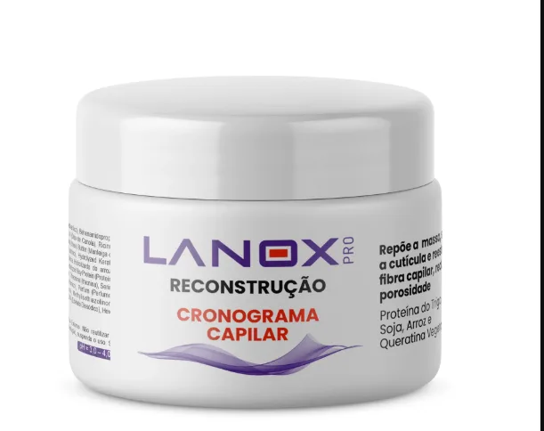LANOX MASC 250G CRONOGRAMA CAPILAR RECONSTRUÇÃO