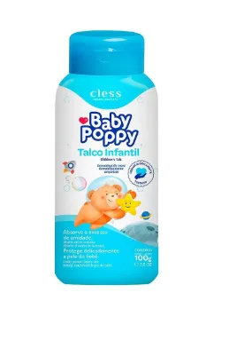 CLESS TALCO BABY POPPY 100G INFANTIL