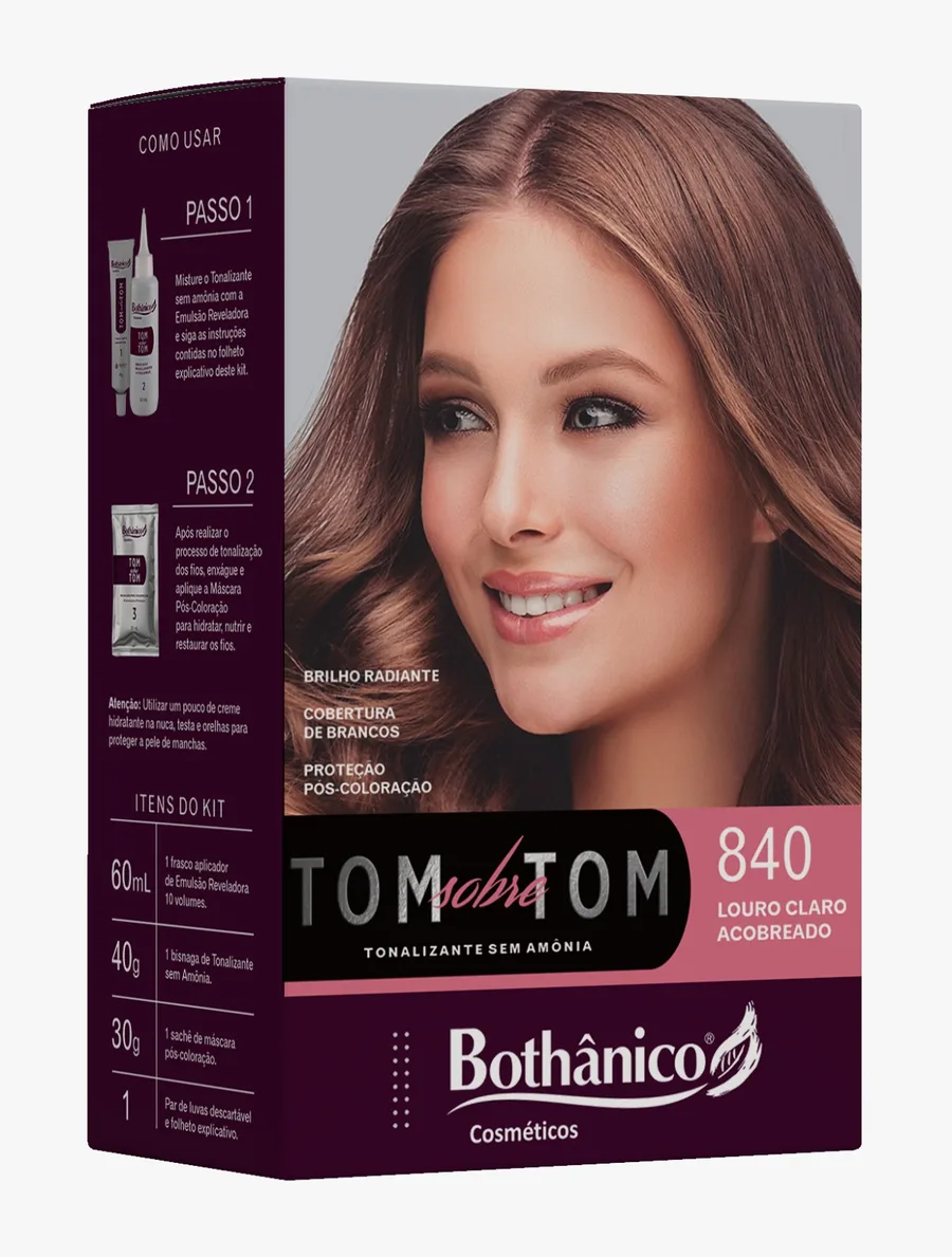 BOTHANICO KIT TONALIZANTE 840 LOURO C. ACOBREADO