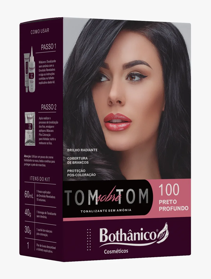BOTHANICO KIT TONALIZNATE 100 PRETO PROFUNDO
