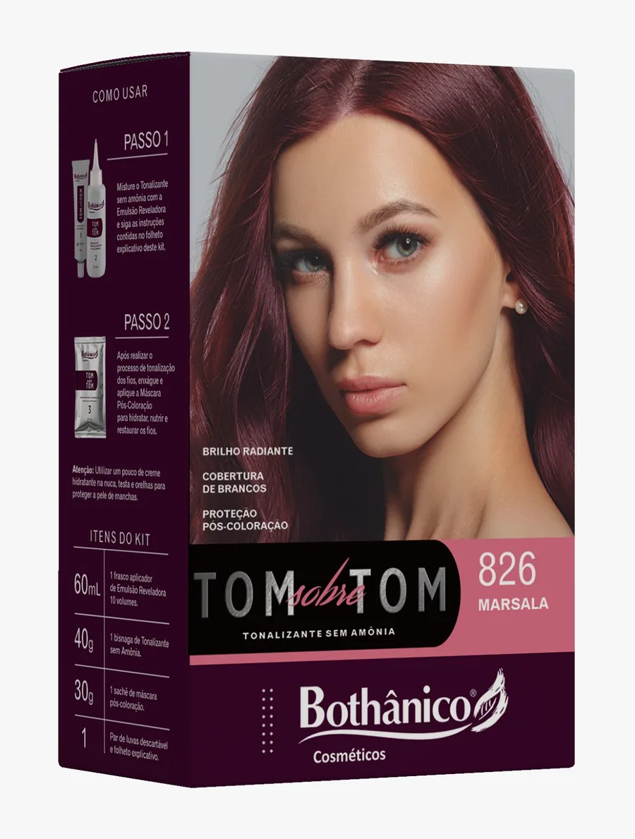 BOTHANICO KIT TONALIZNATE 826 MARSALA