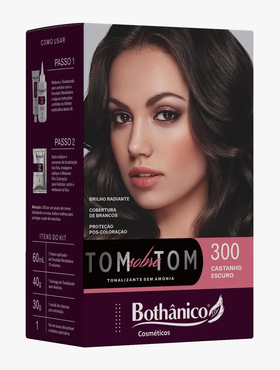 BOTHANICO KIT TONALIZNATE 300 CASTANHO ESCURO
