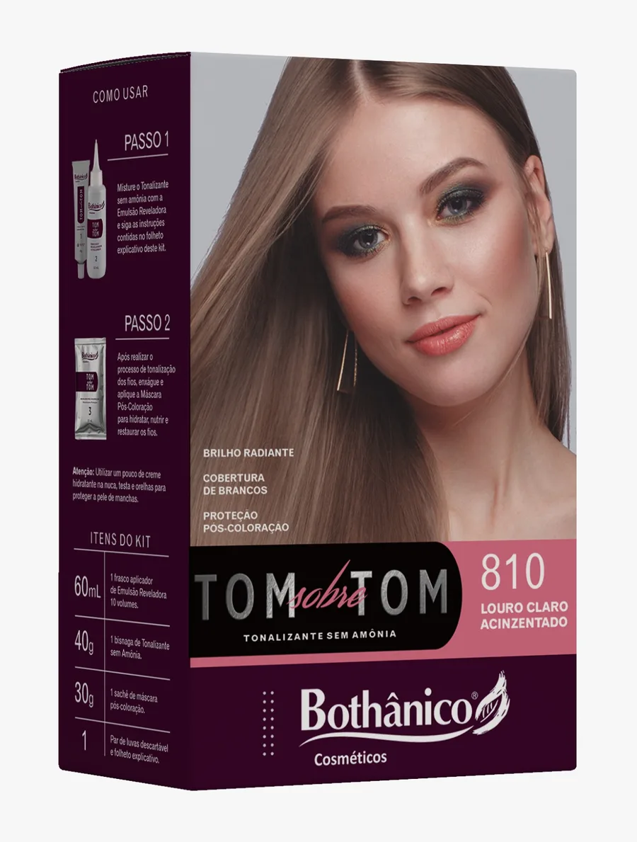 BOTHANICO KIT TONALIZNATE 810 LOURO C. ACINZENTADO