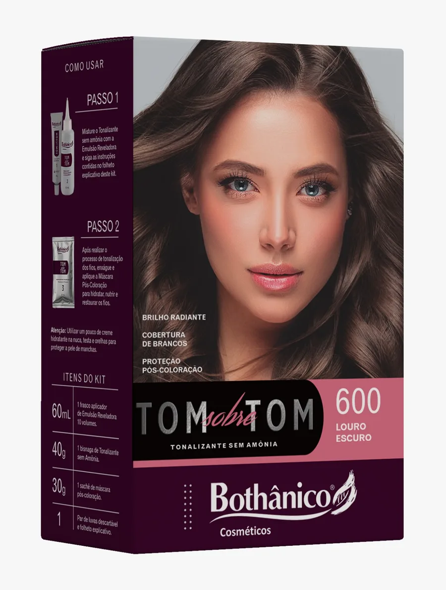 BOTHANICO KIT TONALIZNATE 600 LOURO ESCURO