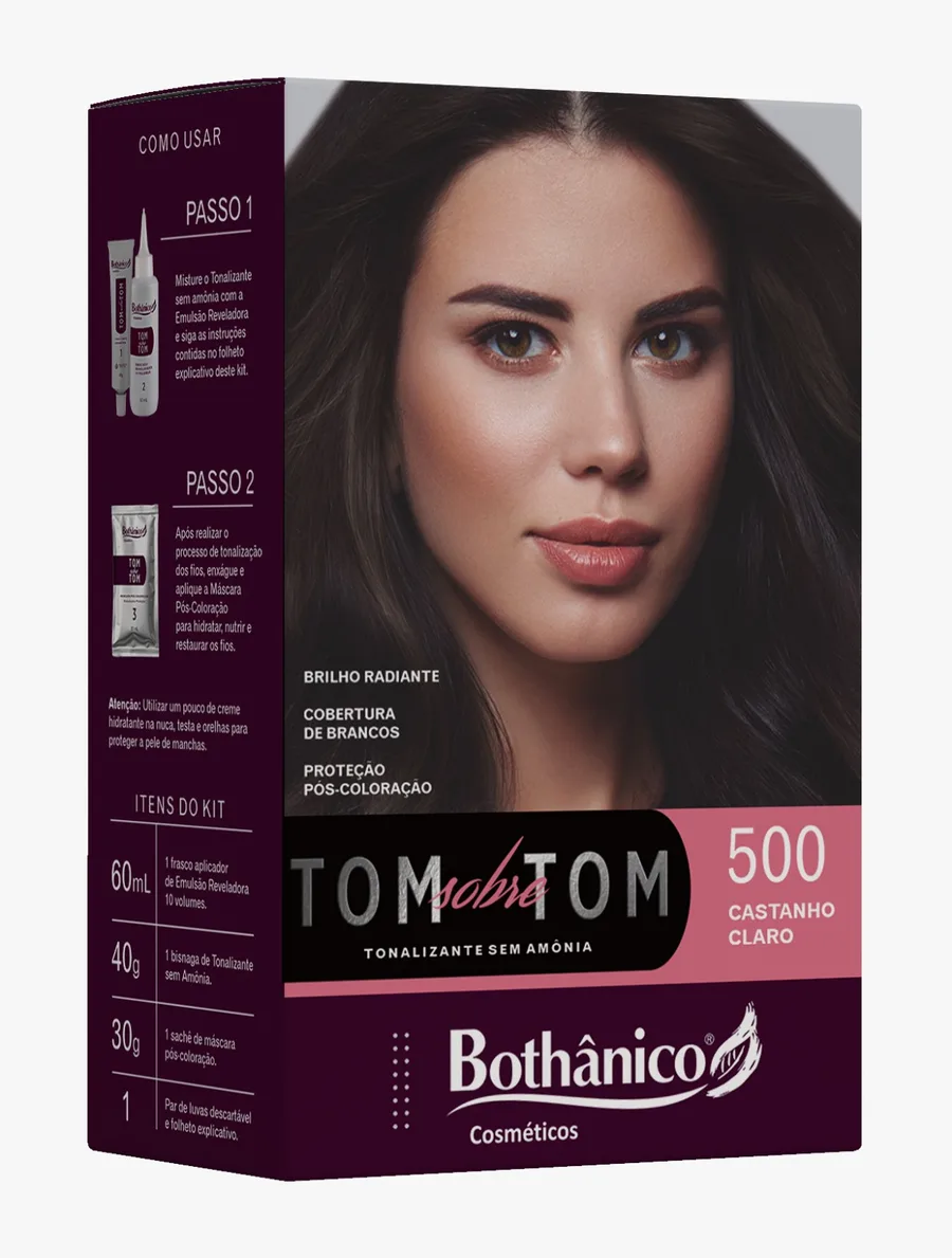 BOTHANICO KIT TONALIZNATE 500 CASTANHO CLARO