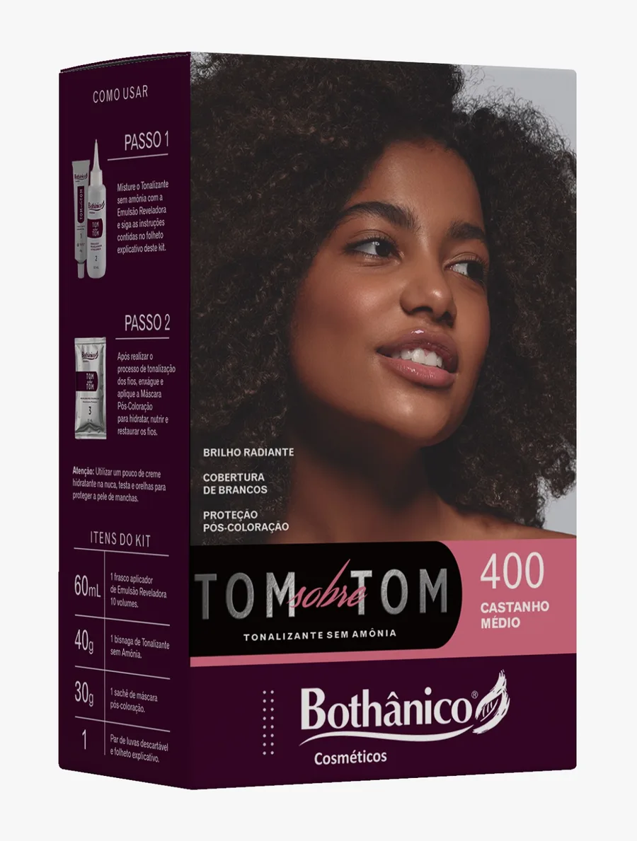 BOTHANICO KIT TONALIZNATE 400 CASTANHO ESCURO