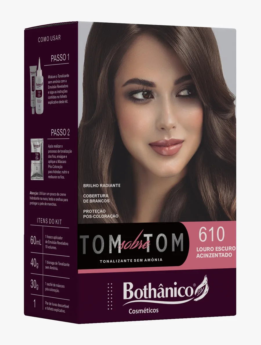 BOTHANICO KIT TONALIZNATE 610 LOURO ESC. ACINZENTA
