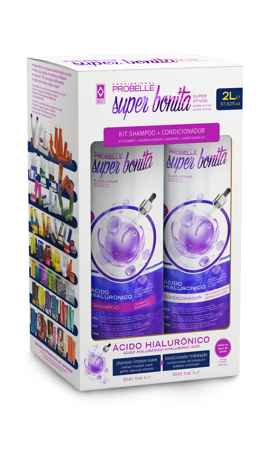 PROBELLE KIT SH+COND 2L S. BONITA ACIDO HIALURO