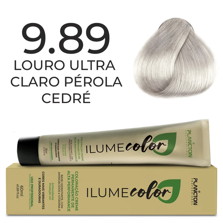 PLANCTON COLOR ILUME 9.89 ULTRA CLARO PEROLA CEDRE