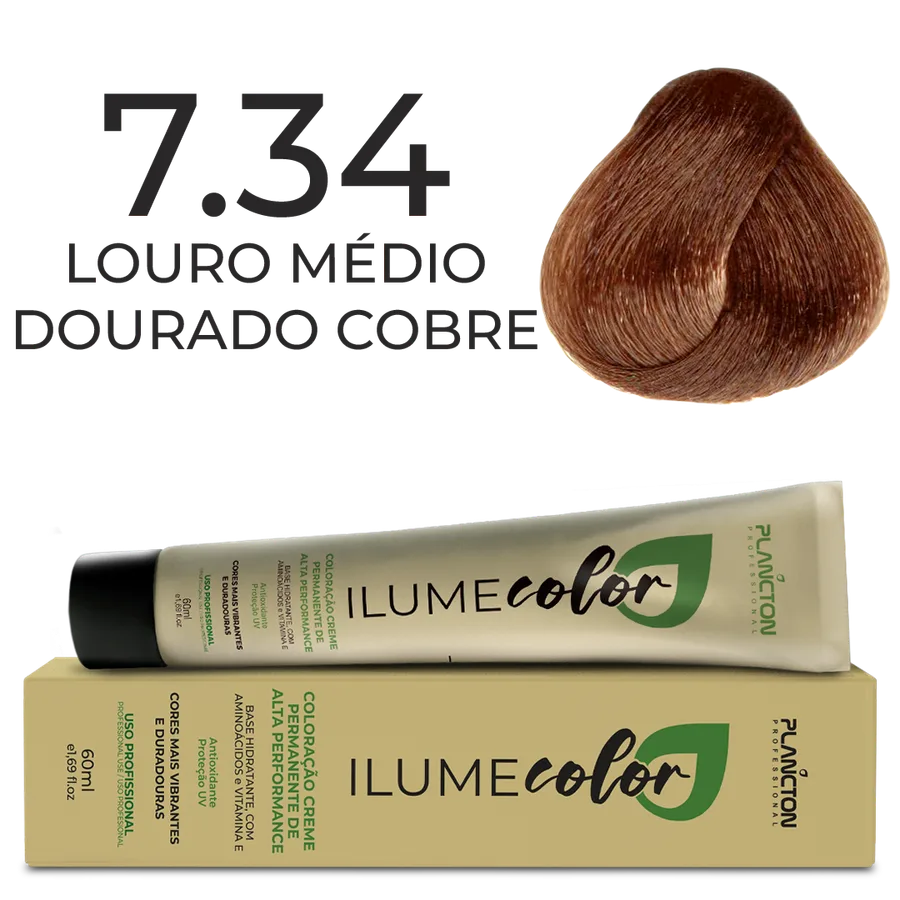 PLANCTON COLOR ILUME 7.34 LOURO M. DOURADO COBRE