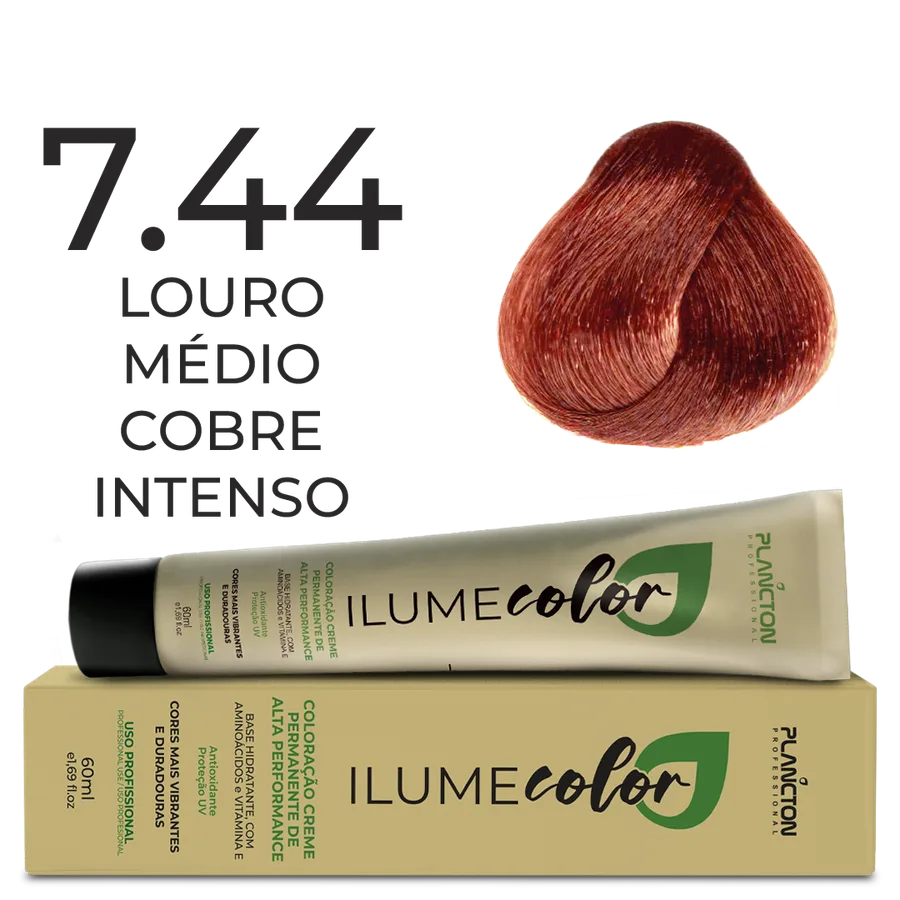 PLANCTON COLOR ILUME 7.44 LOURO M. COBRE INTENSO