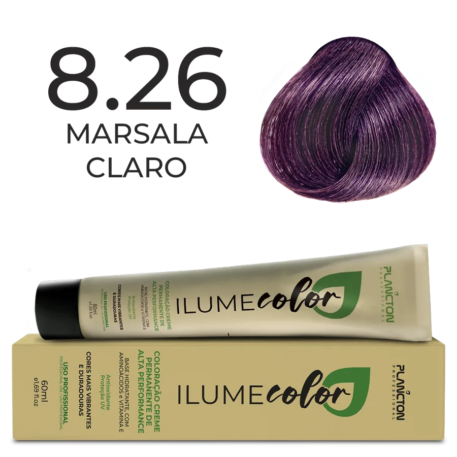 PLANCTON COLOR ILUME 8.26 MARSALA CLARO