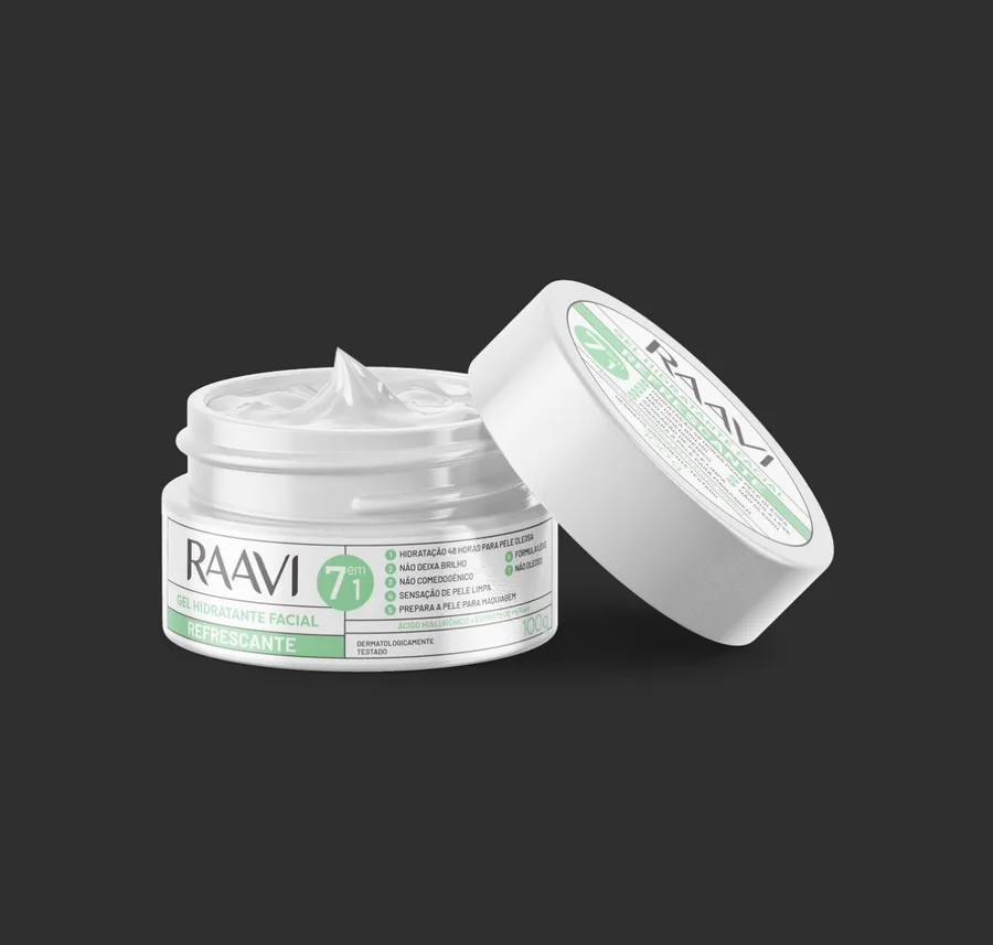 RAAVI GEL HIDRATNATE FC 100G REFRESCANTE