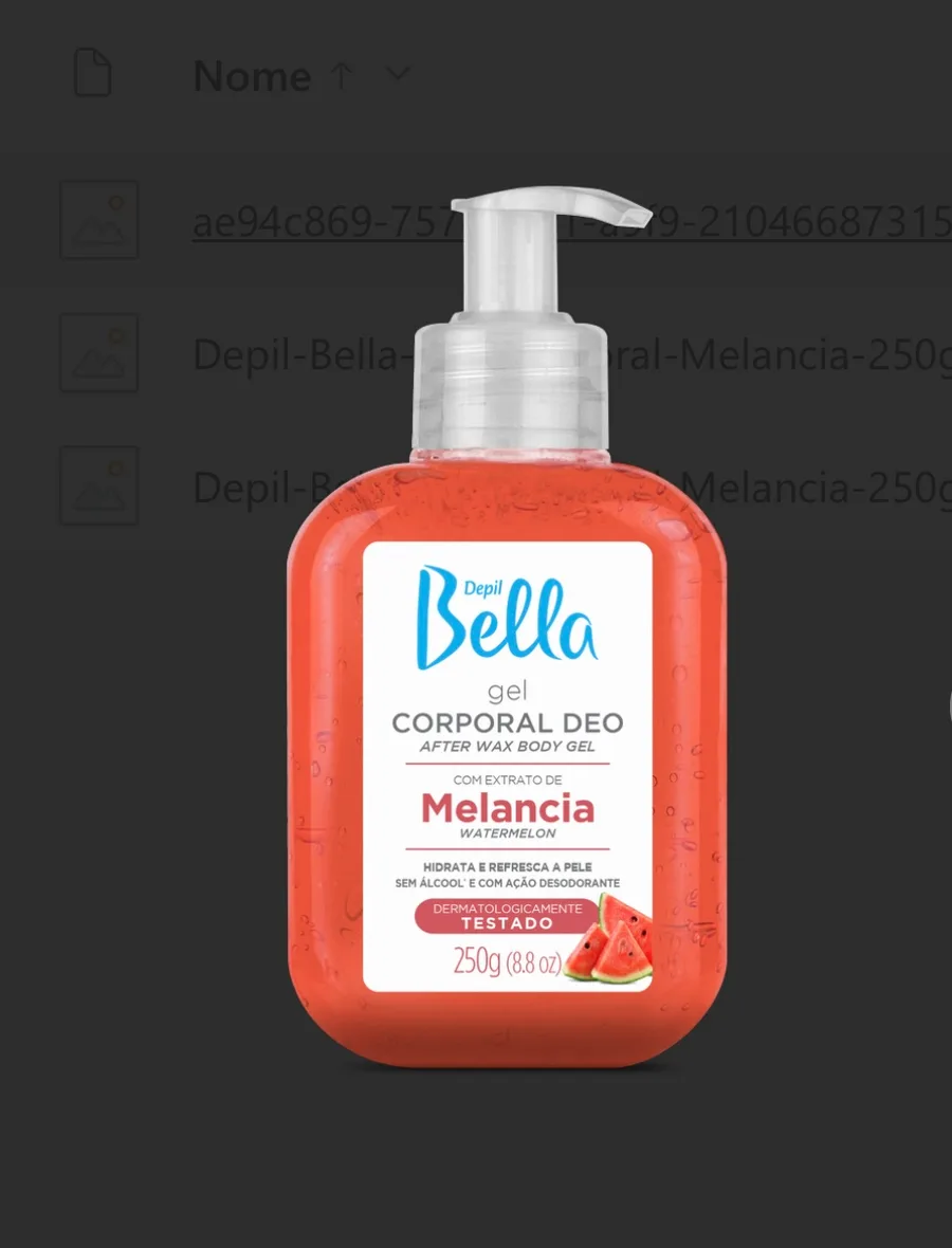 DBELLA GEL 250G CORPORAL MELANCIA