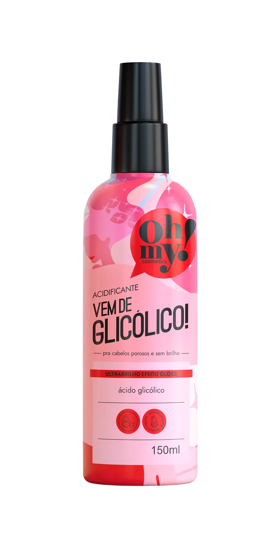 OH MY ACIDIFICANTE 150ML VEM DE GLICOLICO