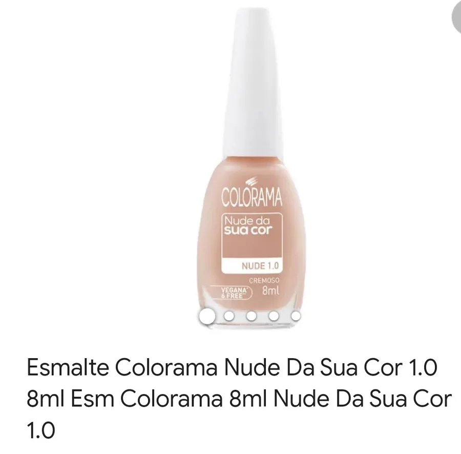COLORAMA ESM 8ML NUDE DA SUA COR 1.0