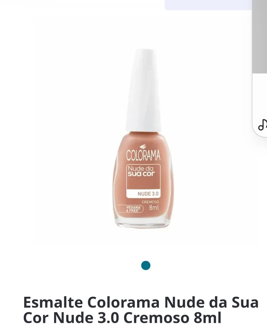 COLORAMA ESM 8ML NUDE DA SUA COR 3.0