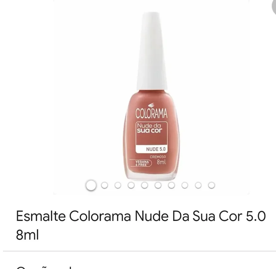COLORAMA ESM 8ML NUDE DA SUA COR 5.0