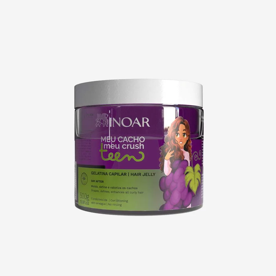 INOAR GELATINA 500G MEU CRUSH TEEN UVA